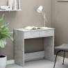 Concrete Grey Desk 80x40x75 cm | Modern Engineered Wood