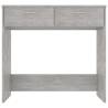 Concrete Grey Desk 80x40x75 cm | Modern Engineered Wood