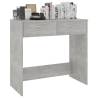 Concrete Grey Desk 80x40x75 cm | Modern Engineered Wood