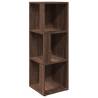 Corner Cabinet Brown Oak - Stylish Storage Solution 33x33x100 cm