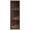 Corner Cabinet Brown Oak - Stylish Storage Solution 33x33x100 cm