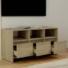 Stylish TV Cabinet Sonoma Oak - 102x37.5x52.5 cm Engineered Wood