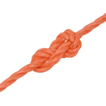 Work Rope Orange 3mm 50m Polypropylene | Durable & Versatile