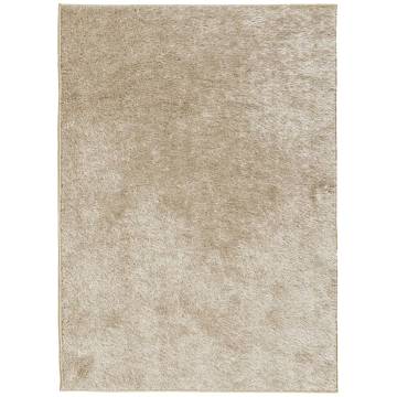 Rug ISTAN High Pile Shiny Look Beige 200x280 cm - Hipomarket