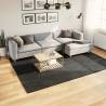 Rug ISTAN High Pile Shiny Look Anthracite 200x280 cm Colour anthracite Size 200 x 280 cm 