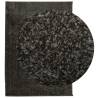 Rug ISTAN High Pile Shiny Look Anthracite 200x280 cm