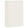 File Cabinet White 90x40x140 cm Steel - Organize Your Office