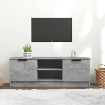 Trendy TV Cabinet Concrete Grey - Stylish & Practical Design