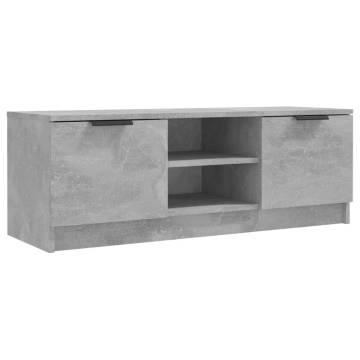 Trendy TV Cabinet Concrete Grey - Stylish & Practical Design