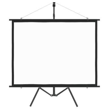 60" Projection Screen with Tripod - Portable & Adjustable