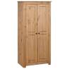 Solid Pine Wardrobe 80x50x171.5 cm - Panama Range