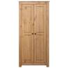 Solid Pine Wardrobe 80x50x171.5 cm - Panama Range