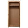 Solid Pine Wardrobe 80x50x171.5 cm - Panama Range