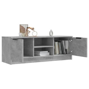 Trendy TV Cabinet Concrete Grey - Stylish & Practical Design