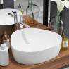 Basin Triangle Ceramic White 50.5x41x12 cm Colour white 