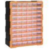 Multi-drawer Organiser with 60 Drawers 38x16x47.5 cm Colour orange and black Size 60 drawers Quantity in Package 1 Amount 