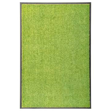 Washable Green Doormat 60x90 cm - Stylish & Durable