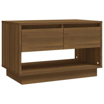 Brown Oak TV Cabinet - Stylish & Durable | HipoMarket