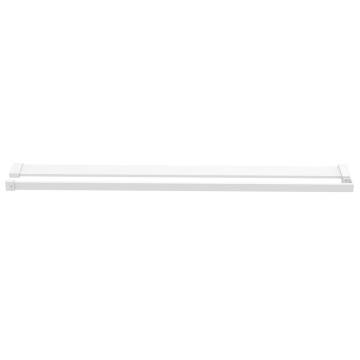 Durable White Shower Shelf for Walk-in Shower Wall - 80 cm