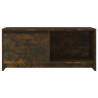 Stylish Smoked Oak TV Cabinet - 90x35x40 cm