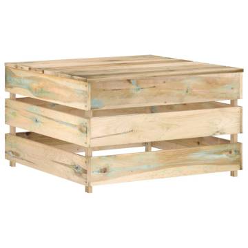 Garden Pallet Table - Durable Impregnated Pinewood | HipoMarket