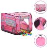 Children's Play Tent with 250 Balls - Pink 70x112 cm