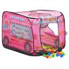 Children's Play Tent with 250 Balls - Pink 70x112 cm