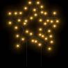 Star Christmas Light Decorations with 50 LEDs - 3 pcs