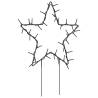 Star Christmas Light Decorations with 50 LEDs - 3 pcs