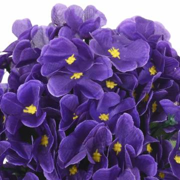 Artificial Flower Garlands 3 pcs Dark Purple - 85 cm