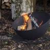 Esschert Design Fire Bowl Sloping On Disc - Stylish Garden Fire Pit