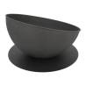 Esschert Design Fire Bowl Sloping On Disc - Stylish Garden Fire Pit