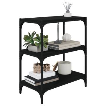 Book Cabinet Black 60x33x70.5 cm - Stylish & Durable Storage