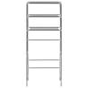 3-Tier Storage Rack Over Laundry Machine - Silver | Hipo Market