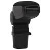 Car Armrest Black 12x31x(29.5-47) cm ABS - Stylish & Functional