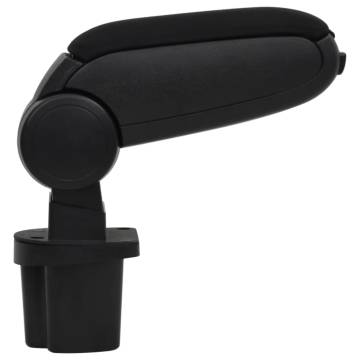 Car Armrest Black 12x31x(29.5-47) cm ABS - Stylish & Functional