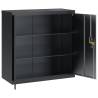 File Cabinet Anthracite | Steel Filing Cabinet 90x40x90 cm