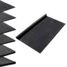 Floor Mat Anti-Slip Rubber 1.2x5 m 1 mm Smooth Size 1.2 x 5 m/1 mm Number of 1 