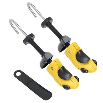 Shoe Stretchers & Horn - EU 34-37, Yellow Plastic