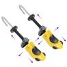 Shoe Stretchers & Horn - EU 34-37, Yellow Plastic