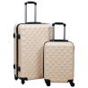 Hardcase Trolley Set 2 pcs Gold ABS Colour gold Quantity in Package 1 Number of wheels 4 