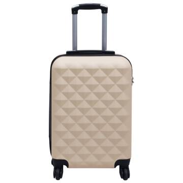 Gold ABS Hardcase Trolley Set - 2 pcs | Durable & Lightweight