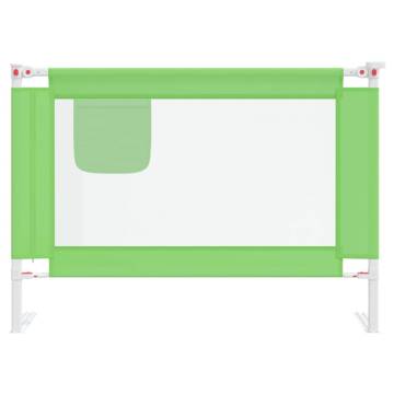 Toddler Safety Bed Rail Green 90x25 cm - Hipomarket UK