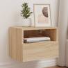 TV Wall Cabinet Sonoma Oak 40x30x30 cm Engineered Wood Colour sonoma oak Quantity in Package 1 Width 40 cm 