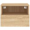 TV Wall Cabinet Sonoma Oak - Stylish & Space-Saving | HipoMarket