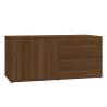 Stylish Brown Oak TV Cabinet - 80x34x36 cm | HipoMarket