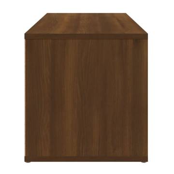 Stylish Brown Oak TV Cabinet - 80x34x36 cm | HipoMarket