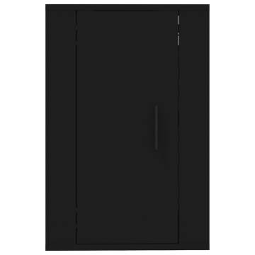 Wall Mounted TV Cabinet Black - Stylish & Practical Storage