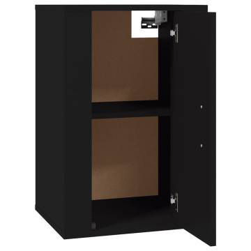 Wall Mounted TV Cabinet Black - Stylish & Practical Storage