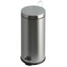 EKO Pedal Bin Classic 30 L Matte Silver Colour matte silver Size 30 x 33 x 64 cm 